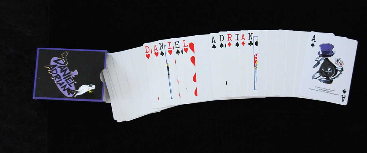 magician animation gambler cards
