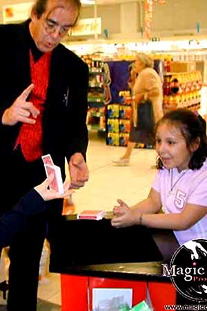 animation magician child shopping mall